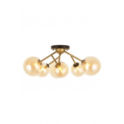 Φωτιστικό μελί γυαλί Ν.216