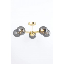 Φωτιστικό γυαλί οροφής smoke N.218