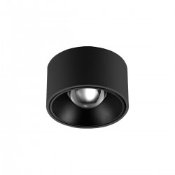 ΣΠΟΤ ΜΕΤΑΛΛΙΚΟ ΜΑΥΡΟ LED  N.6101
