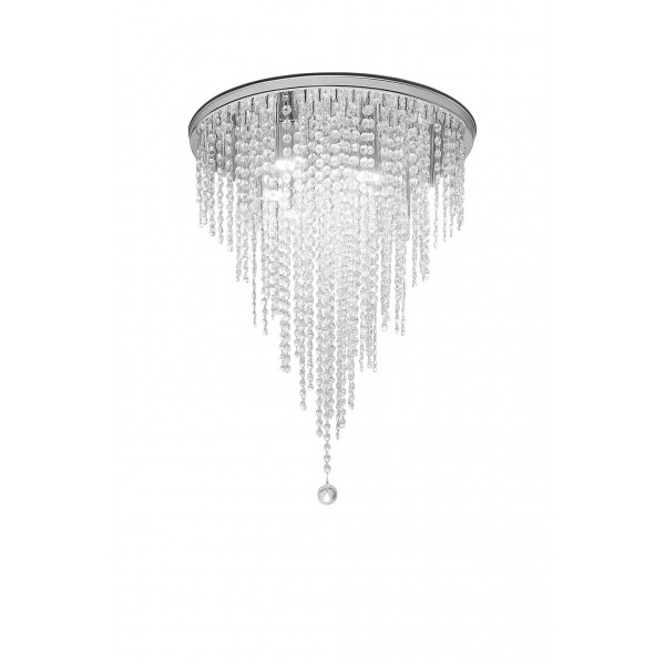 Κρυστάλλινο φωτιστικό οροφής Χρώμιο Ν.84 Venetia