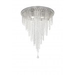 Κρυστάλλινο φωτιστικό οροφής Χρώμιο Ν.84 Venetia