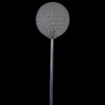 Φωτιστικό δαπέδου N.1008 με κρυστάλλινη μπάλα. Φωτιστικό δαπέδου N.1008 με κρυστάλλινη μπάλα.