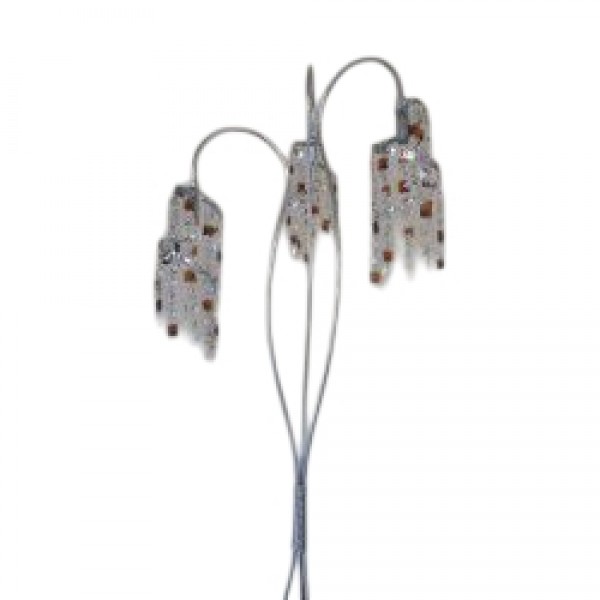 Φωτιστικό δαπέδου Ν.1009 με κρύσταλλα. Φωτιστικό δαπέδου Ν.1009 με κρύσταλλα.