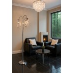 Φωτιστικό δαπέδου Ν.1009 με κρύσταλλα. Φωτιστικό δαπέδου Ν.1009 με κρύσταλλα.