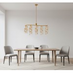 Κρυστάλλινο Φωτιστικό  κρεμαστό  ράγα  N.20 Leonidas