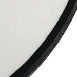 Πλαφονιέρα LED 18W ML0438 ΜΑΥΡΟ