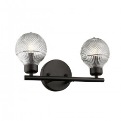 Απλίκα τοίχου  VK/03069 2ΧG9 Καφέ