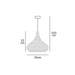 Φωτιστικό Μονόφωτο VK03122 μεταλλικό, 240V, Ε27 Λευκό Φωτιστικό Μονόφωτο VK03122 μεταλλικό, 240V, Ε27 Λευκό