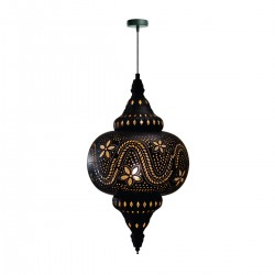 Φωτιστικό Μονόφωτο VK03182 μεταλλικό, 240V, Ε27 Μαύρο