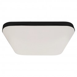 Πλαφονιέρα LED 17W NEMO ΜΑΥΡΟ IP44 4000Κ