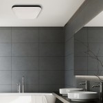 Πλαφονιέρα LED 17W NEMO ΜΑΥΡΟ IP44 4000Κ
