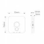 Φωτιστικό Σκάλας Κάτω Ντουλάπας USB Stanley White 3CCT 7,5*7,5cm EKB1391
