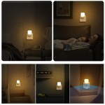 Φωτάκι νυκτός Pati 2700K + PIR Plug-in 