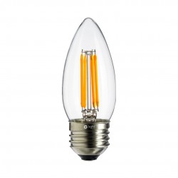 LED FILAMENT BULB 4W C37 E27 4000K
