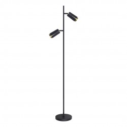 ΦΩΤΙΣΤΙΚΟ ΔΑΠΕΔΟΥ FLOWER ΜΑΥΡΟ ΧΡΥΣΟ 2XGU10