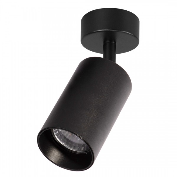 ΣΠΟΤ GU10 PIPE ΜΑΥΡΟ ML1156