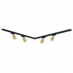 ΦΩΤΙΣΤΙΚΟ TRACK PIPE ΜΑΥΡΟ/ΧΡΥΣ0 4XGU10 1.5M