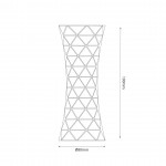 Επιτραπέζια Λάμπα Tower 1W RGBW Night Light