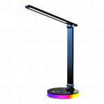 Φωτιστικό γραφείου Bruno Black 5W LED RGB