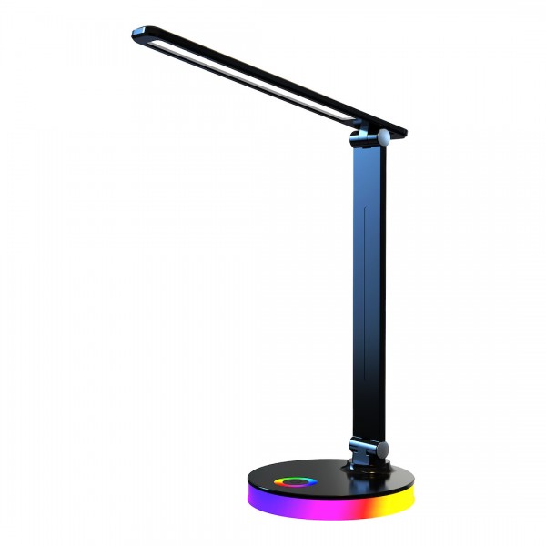 Φωτιστικό γραφείου Bruno Black 5W LED RGB