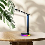 Φωτιστικό γραφείου Bruno Black 5W LED RGB