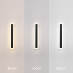 Απλίκα  φωτιστικό Wow 20W 3CCT IP54 60cm