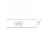 LED ΑΠΛΙΚΑ SHINE ΛΕΥΚΟ 7W LED 30CM 4000K IP44