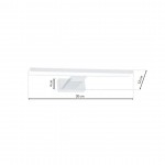 LED ΑΠΛΙΚΑ SHINE ΛΕΥΚΟ 7W LED 30CM 4000Κ