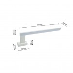 LED ΑΠΛΙΚΑ SHINE ΛΕΥΚΟ 11W LED 45CM 4000Κ RIGHT