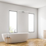 LED ΑΠΛΙΚΑ SPLASH ΧΡΩΜΙΟ 12W LED 60CM 4000K IP44