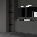 LED ΑΠΛΙΚΑ SPLASH  ΛΕΥΚΟ 12W LED 60CM 4000K IP44