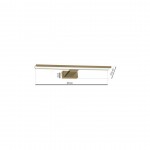 LED ΑΠΛΙΚΑ SHINE ΟΡΕΙΧΑΛΚΟΣ 13,8W LED 60CM 4000Κ