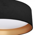Πλαφονιέρα led RONDO BLACK 18W LED