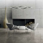 LED ΚΡΕΜΑΣΤΟ ΦΩΤΙΣΤΙΚΟ TWIST ΜΑΥΡΟ 90W ML8609