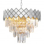 CRYSTAL LIGHT ML8889 ΚΡΕΜΑΣΤΟ ΧΡΩΜΙΟ