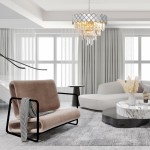 CRYSTAL LIGHT ML8889 ΚΡΕΜΑΣΤΟ ΧΡΩΜΙΟ