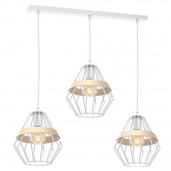 ΚΡΕΜΑΣΤΟ ΦΩΤΙΣΤΙΚΟ CLIFF WHITE 3XE27