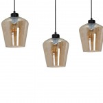 Κρεμαστό φωτιστικό SANTIAGO AMBER 3xE27 MLP6610