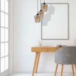Κρεμαστό φωτιστικό SANTIAGO AMBER 3xE27 MLP6613