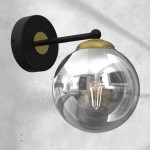 ΑΠΛΙΚΑ SMOKE ΜΑΥΡΟ REFLEX E14