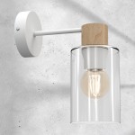 Φωτιστικό τοίχου MADERA 1xE27