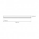 ΦΩΤΙΣΤΙΚΟ ΟΡΟΦΗΣ LUNGO 1XT8 18W LED